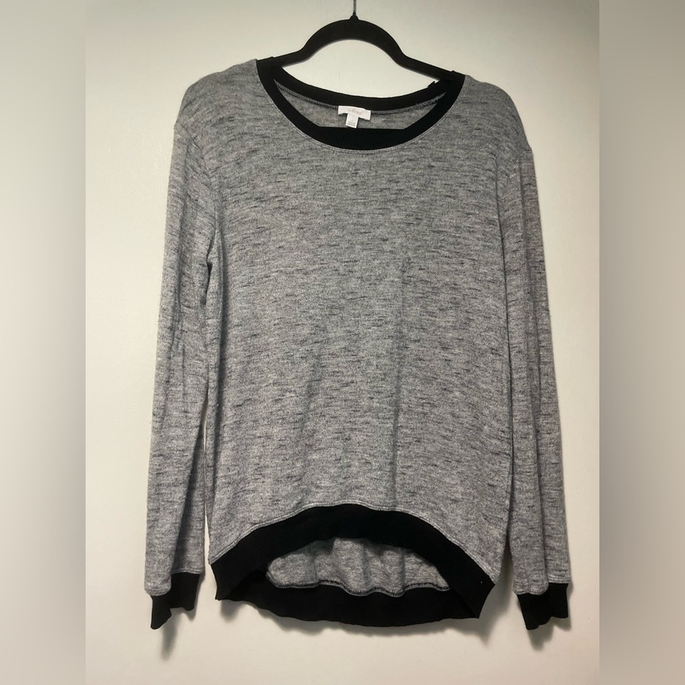 Wilfred Gray and Black Sweatshirt